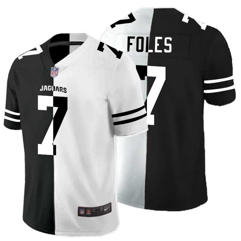 Nike Jaguars 7 Nick Foles Black And White Split Vapor Untouchable Limited Jersey Dyin,We sell and wholesale Nike Jaguars 7 Nick Foles Black And White Split Vapor Untouchable Limited Jersey Dyin on line form chian!